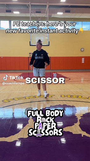 Full Body Rock Paper Scissors: Engaging PE Activity