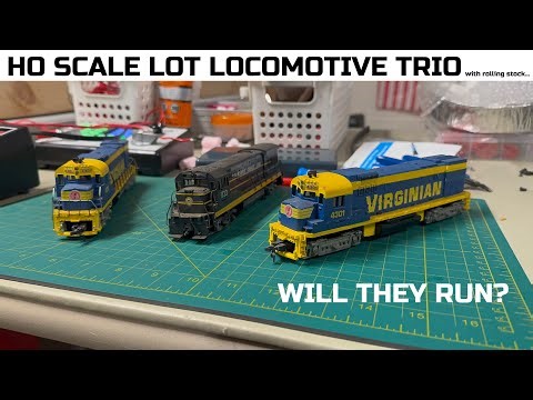 Vintage HO SCALE LOT from eBay - Will They Run?