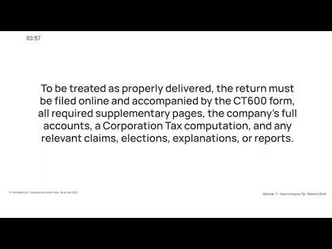 Episode 007 - Corporation Tax Self Assessment Explained: How Company Tax Returns Work (UK)