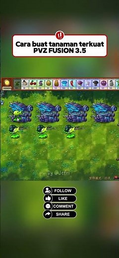CARA BUAT TANAMAN OP | PVZ FUSION UPDATE 3.5