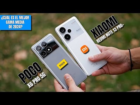 Xiaomi REDMI Note 13 PRO+ vs POCO X6 Pro 📱 ¿Cuál es el MEJOR? | COMPARATIVA