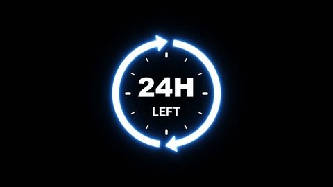 clip-4000371545-glowing-24-hour-countdown-timer-circular-arrows