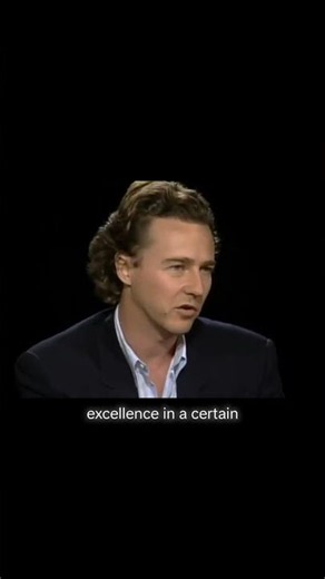 Ever wonder how pursuing a craft leads to a life of unexpected public notoriety? Edward Norton peels