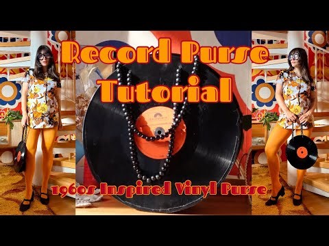 DIY Record Purse Tutorial