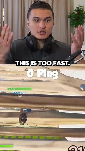 Fortnite Ping Comparison: 1000 Ping vs 0 Ping