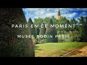 MUSÉE RODIN PARIS(JARDIN )23/07/2020 PARIS 4K