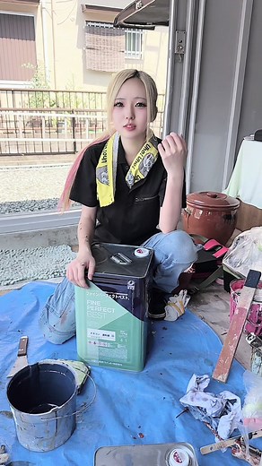 遅咲きの塗装女子が魅せる壁塗りの技術