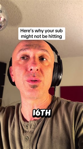 Once I realized this my sub was finally hitting the way I wanted it to. You can definitely hear the difference because when I had it set to 1/16 notes there would always be this stutter like sound which is the midi note starting up again. Write subs with atleast an 1/8th note and you really hear the difference. Ofcourse your ADSR envelope is also super important too. Make sure there’s enough decay/sustain there as well. Maybe that’s another video. #houseproducer #mixingmusic #ableton #musicprodu