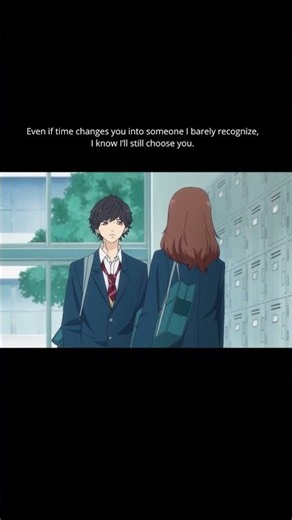 Even If You Change, I’ll Still Choose You ❤️ | Futaba & Kou | Ao Haru ride