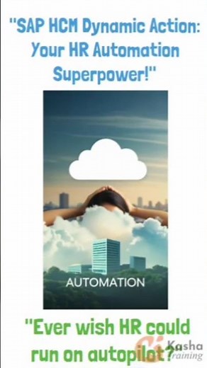 "SAP HCM Dynamic Action: Your HR Automation Superpower!" 🔷✏️