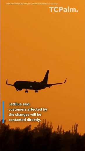 Why JetBlue is cutting some Florida flights, and how to get a refund