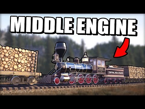 Why Do Long Trains Put an Engine in the Middle? (Railroads Online)