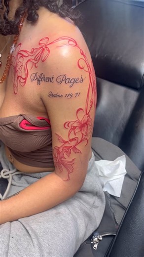 Rayshawn Sheff on Instagram: "More fire by me @alien_ink_tats @alien_ink_studios #tattoo #explorepage #exploremore #foryoupage #fyp"