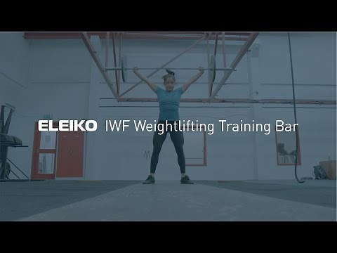The Eleiko IWF Weightlifting Training Bar