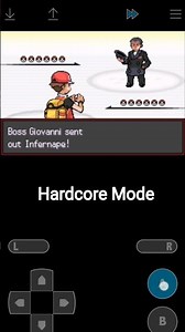 Beating Giovanni at Game corner rocket hideout Celadon City,Radicalred Hardcore Mode