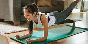 A 28-day full body home workout plan you can do in your living room