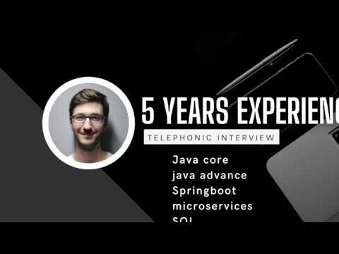 Java and Microservices Telephonic interview realtime experience | 5 year experienced | part2