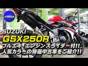 Introducing a high-quality used "SUZUKI GSX250R" with customizations including SP Tadao's full ex...