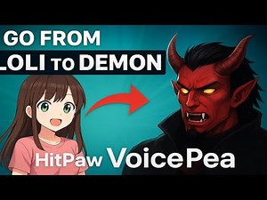 Go From Loli to Demon Instantly! HitPaw Voice Changer for Gamers & Streamers