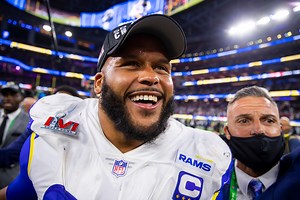 Aaron Donald contract extension talks progressing, as Rams coach Sean McVay confirms the superstar's return in 2022