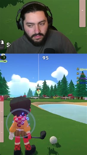 Might be the worse person to pick up a golf club