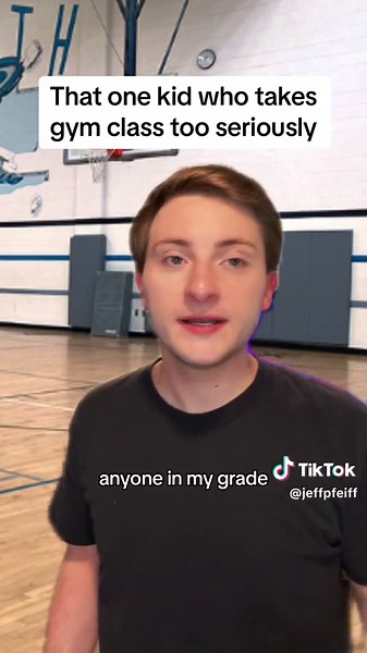 That one kid who takes gym class way too seriously #greenscreen #pov #nostalgia #fypシ #school