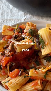 9.1K views · 111 reactions | This spicy tomato-basil pasta is so...