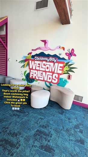 Castaway Bay Cedar Point Hotel with Indoor Waterpark Included
