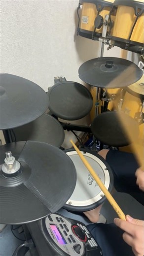 ドラム練習 Day7 ハイハット4分 #drums #ドラム叩いてみた #ドラム練習 #叩いてみた #叩いてみた #ドラム好き #ドラム #ボカロp