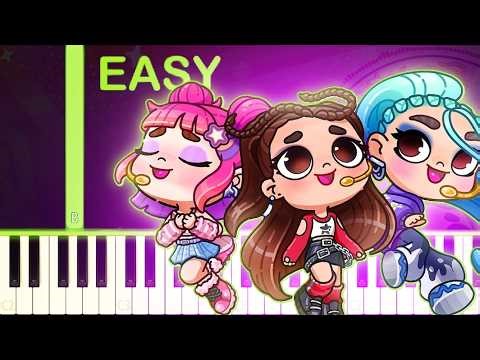 No Rewind | Avatar World GALXE - EASY Piano Tutorial