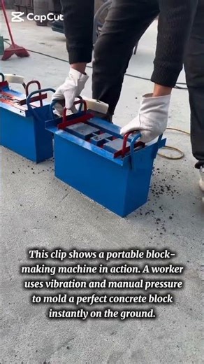 Manual Concrete Block Production