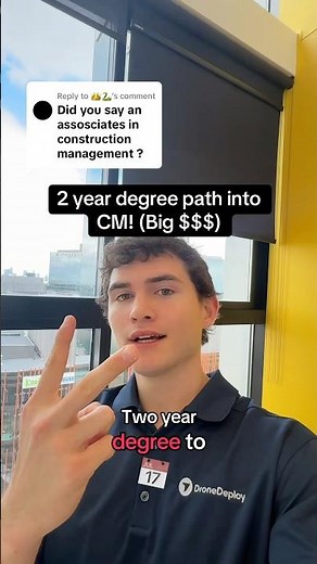 2 year associate degree getting into construction management