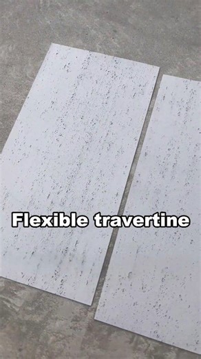 Flexible travertine wall panels installation.#travertine #flexiblestone #naturalstone #walldecor#art #buildingmaterials #walldesign #renovation #deco #harmercoverings#aleadtrend #madeinchina #made-in-china #harmercoveringsquality #harmercoveringshighquality #highquality | aleadtrendsolutions