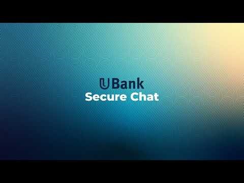 Secure Chat | UBank Business Online Banking