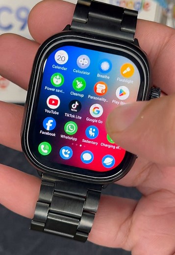 C95 5G Android Smartwatch with Rotating Camera