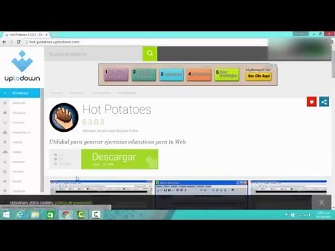 Tutorial Hot potatoes