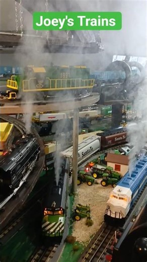 MTH PS1 Locomotives know how to smoke!
