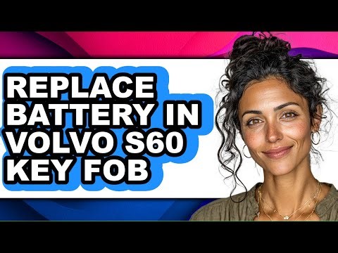 How To Replace Battery In Volvo S60 Key Fob (UPDATED)