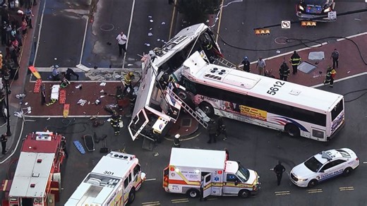 Deadly Bus Crash in Newark, NJ