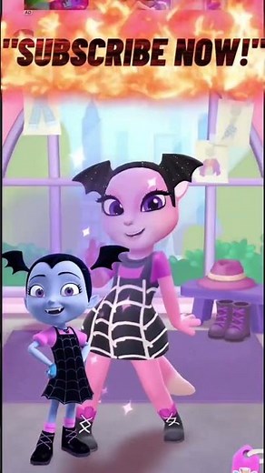 This Vampirina Makeover Will Leave You Speechless #transformation #viral #makeup #shorts