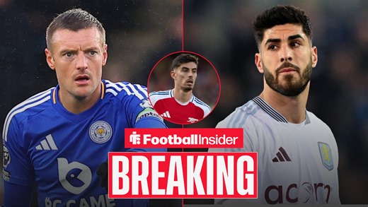 Jamie Vardy and Marco Asensio to Arsenal updates after Kai Havertz injury