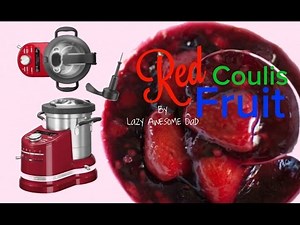 KitchenAid ARTISAN Cook Processor - Red Fruit COULIS recipe like Thermomix