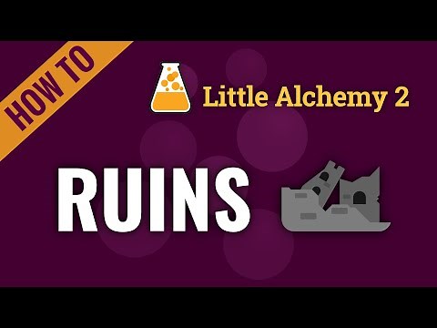 How to make RUINS in Little Alchemy 2 Complete Solution