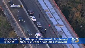4.4K views · 25 reactions | PennDOT is launching an investigation into what actions led up to the multi-vehicle crash on Roosevelt Boulevard Tuesday morning. https://philadelphia.cbslocal.com/2021/11/16/roosevelt-boulevard-crash-closes-southbound-lanes-kelly-drive-ridge-avenue/ | CBS Philadelphia | Facebook