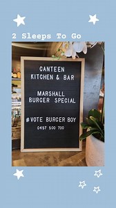 2 sleeps to go until the Grand Finale starts!!! I want to say a huge thank you to all the local Sunshine Coast businesses who made Burger Boy and Marshall Hamburger specials on their menus!!! @canteenkitchenbar @thenamba @fellowshipdrivecafe @doonansandandgravel @zacharys_pizza @headsofnoosa @hashtag_burgers_and_waffles I feel really grateful for all the support I've been receiving from so many Noosa and Sunshine Coast locals!!! Thank you for supporting me!! I’ll be performing again this Sunday,