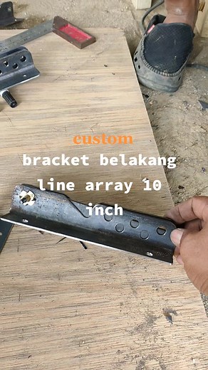 Custom Bracket 3-in-1 untuk Line Array 10 Inch