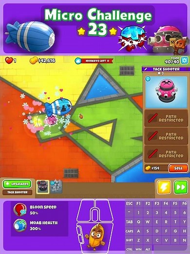Ice-tacular , Micro Challenge 23 , Bloons TD6