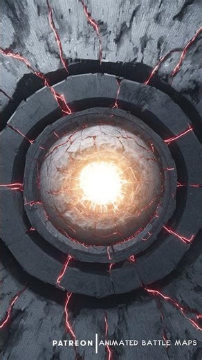 D&D | Obsidian Core Part 1 No Grid | Animated Battle Maps
