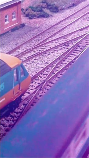 Class 47 Power Passing through Collware (model railway, trains at Collware)