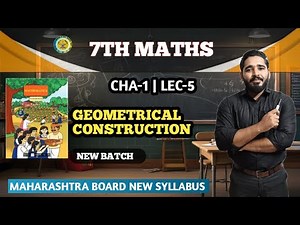 7th STD MATHS | 1.Geometrical Construction | Practice Set 5 | lec-5 | Samim Sir